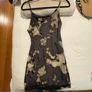 UO Mallory Cowl Neck Slip Dress